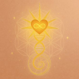 Heilsymbole-Set für Dualseelen/Seelenpartner – Transformation von Karma, DNA, Herzverbindung & Universelle Harmonie